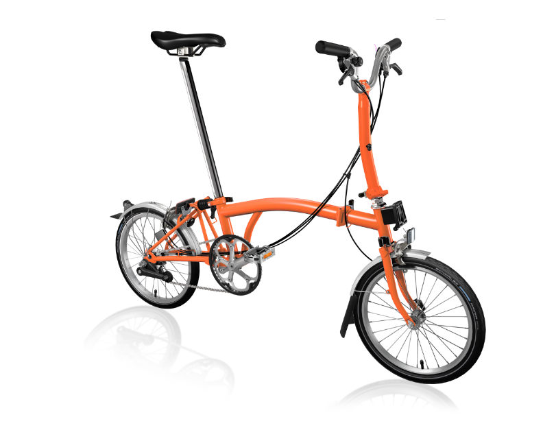 Brompton C-Line Explore Folding Bike - Cyclop.in