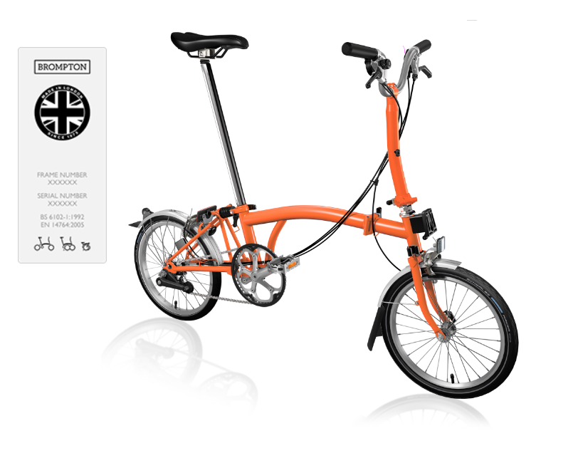 Brompton C-Line Explore Folding Bike - Cyclop.in