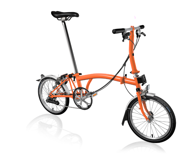 Brompton C-Line Explore Folding Bike - Cyclop.in