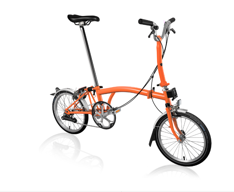 Brompton C-Line Urban Folding Bike - Cyclop.in