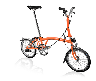 Brompton C-Line Utility Folding Bike - Cyclop.in