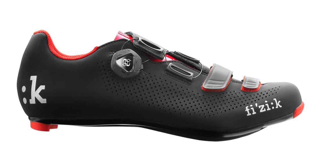 Fizik R4M Carbon BOA Shoes Black/Red 44 - Main Image