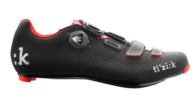 Fizik R4M Carbon BOA Shoes - Black/Red - Cyclop.in