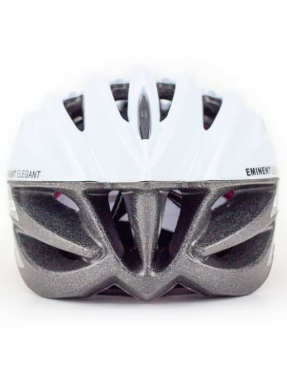 GVR 203V Solid Adult Helmet - White - Cyclop.in
