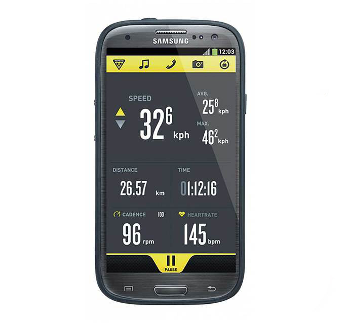 Topeak Ride Case Only For Samsung Galaxy S4 Black - Cyclop.in