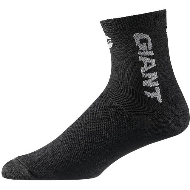 Giant Ally Quarter Socks - Black - Cyclop.in