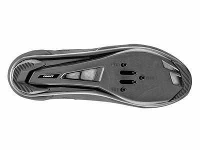 Giant Bolt Cycling Shoes Black/Silver (Spd/Spd Sl) - Cyclop.in