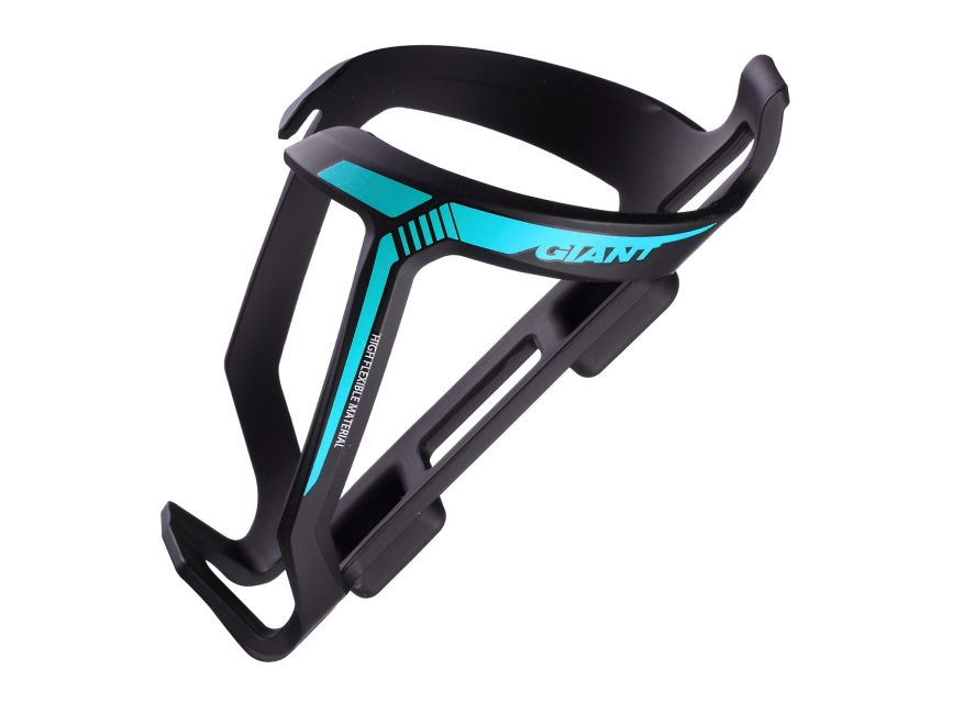 Giant Proway Black/Neon Blue Bottle Cage - Cyclop.in