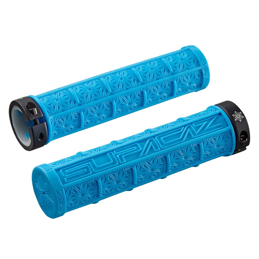 Supacaz MTB Grizips Neon Blue - Cyclop.in