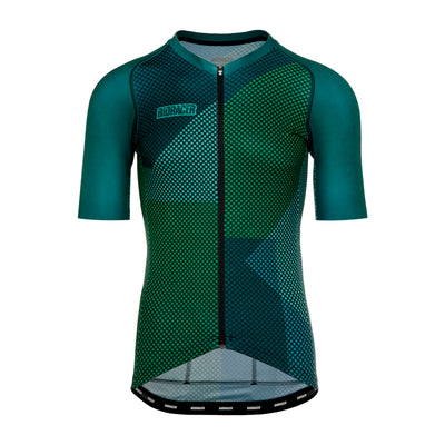 Bioracer Men's Spitfire Jersey - Green Blitzz - Cyclop.in