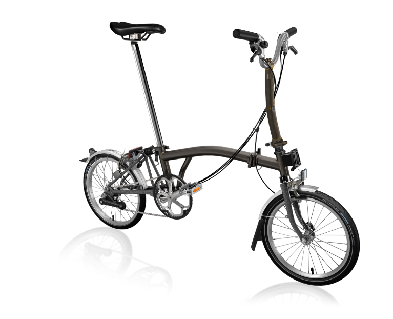 Folding a discount brompton