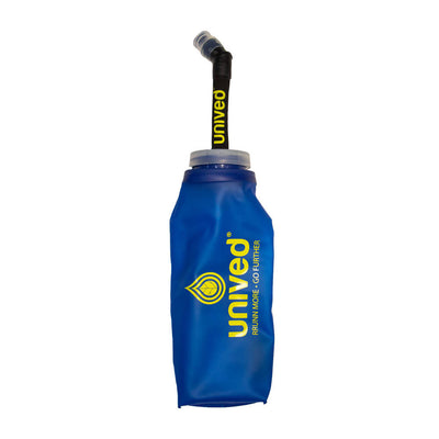 Unived Soft Flask With Straw, Collapsable Hydration Water Bottle, 600ml - Cyclop.in