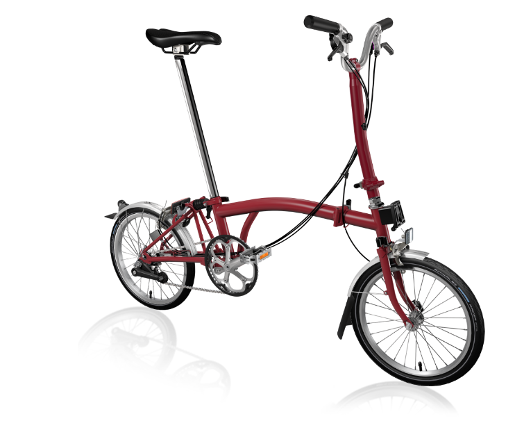 Brompton C-Line Explore Folding Bike - Cyclop.in