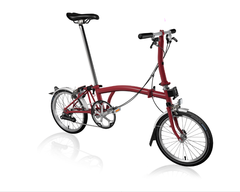 Folding best sale a brompton