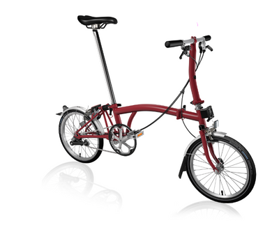 Brompton C-Line Utility Folding Bike - Cyclop.in