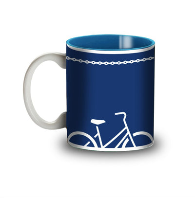 Cycling Inspired Coffee Mug - Psyclepath - Cyclop.in