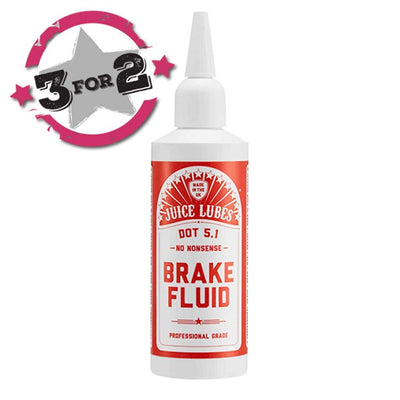 Juice Lubes Dot 5.1 Brake Fluid - 130ml - Pack Of 3 - Cyclop.in