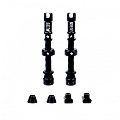 Juice Lubes Tubeless Valves 48Mm - Black - Cyclop.in