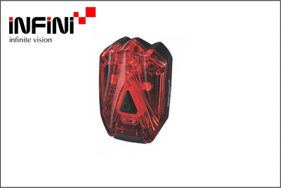 Infini Lava Rechargable Rear Light (LT-I-260R) - Cyclop.in