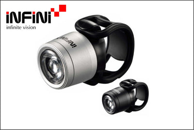 Infini Mini Luxo Cycle Lights (Black) - Cyclop.in