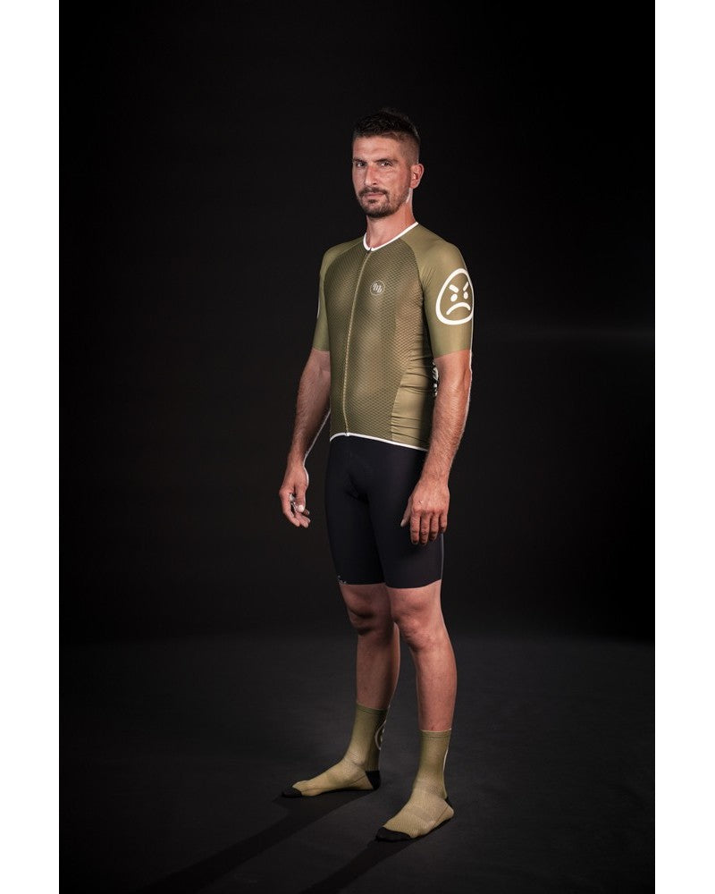 MB Wear Maglia Ultralight Jersey - Smile Verde Green - Cyclop.in