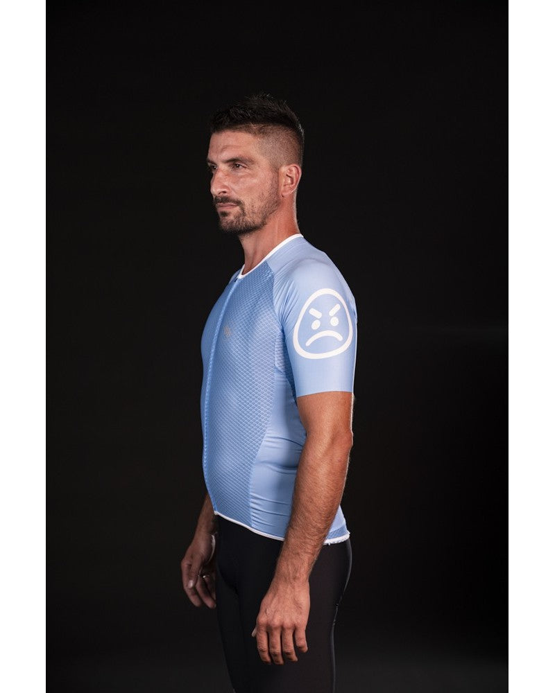 MB Wear Maglia Ultralight Jersey - Smile Azzurro Light Blue - Cyclop.in