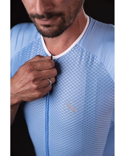 MB Wear Maglia Ultralight Jersey - Smile Azzurro Light Blue - Cyclop.in