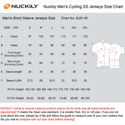 Nuckily MA002 Short Sleeve Cycling Jersey - Cyclop.in