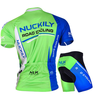 Nuckily MA003-MB003 Half Jersey and Short Set - Cyclop.in