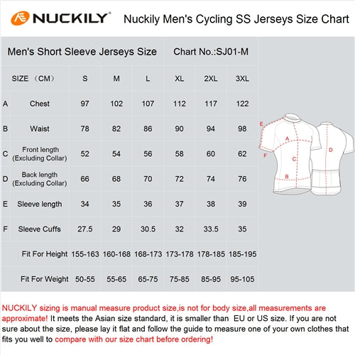Nuckily MG045 Short Sleeve Cycling Jersey - Blue - Cyclop.in
