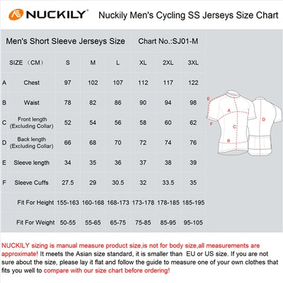 Nuckily MG054 Short Sleeve Cycling Jersey - Blue - Cyclop.in