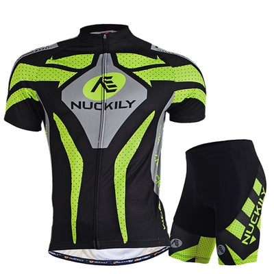Nuckily Mycycology MA005-MB005 Half Sleeves Jersey and Gel Padded Shorts - Cyclop.in