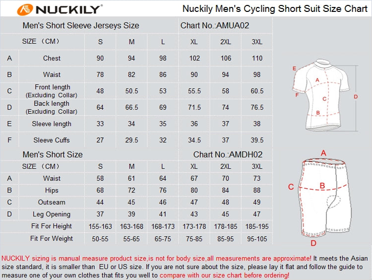 Nuckily MA021 MB021 Half Jersey And Shorts Set - Cyclop.in