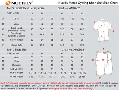 Nuckily MA021 MB021 Half Jersey And Shorts Set - Cyclop.in