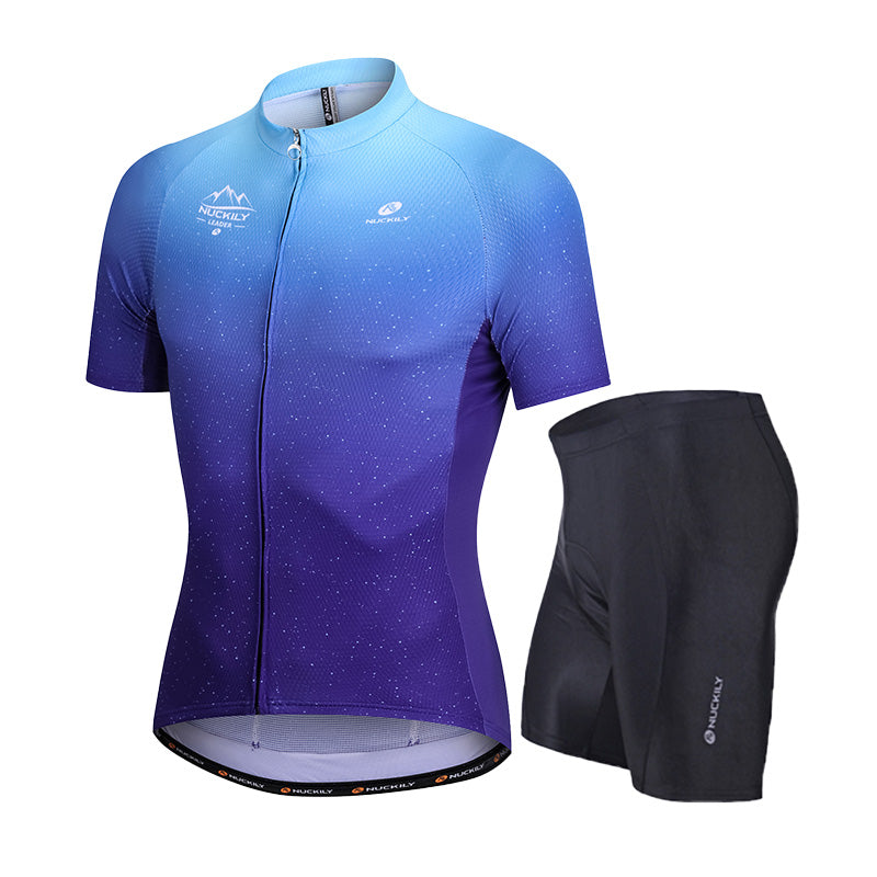 Nuckily Mycycology MG021-NS355 Half Sleeves Jersey and Gel Padded Shorts - Cyclop.in