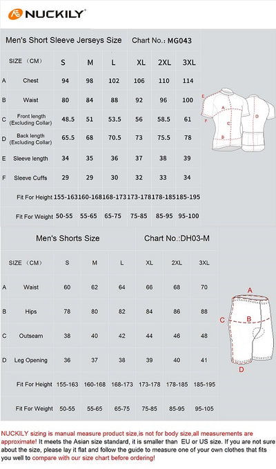 Nuckily MG043 NS355 Half Jersey And Shorts Set - Blue - Cyclop.in