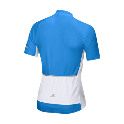 Nuckily MG043 NS355 Half Jersey And Shorts Set - Blue - Cyclop.in