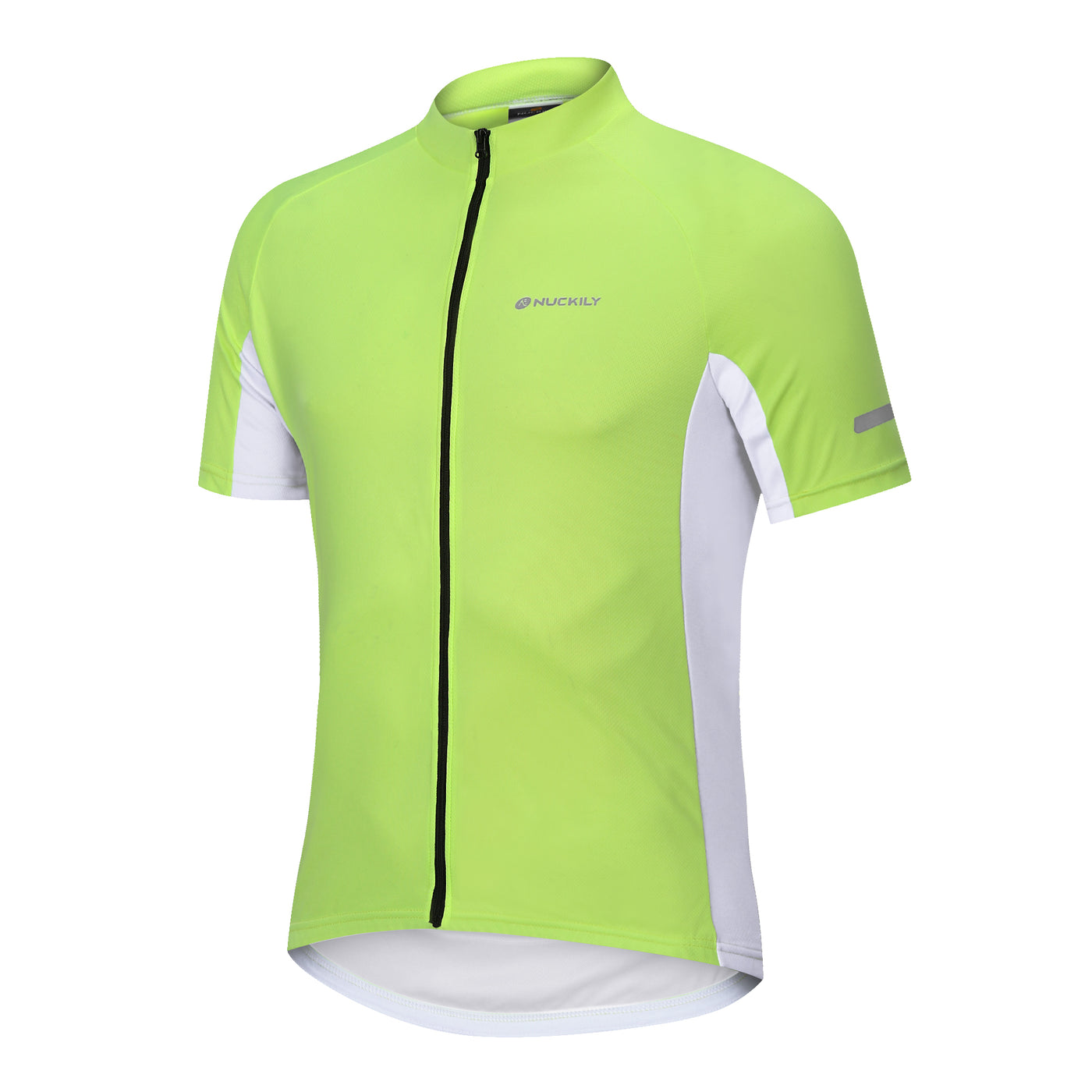 Nuckily MG043 NS355 Half Jersey And Shorts Set - Green - Cyclop.in