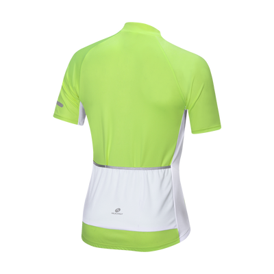 Nuckily MG043 NS355 Half Jersey And Shorts Set - Green - Cyclop.in