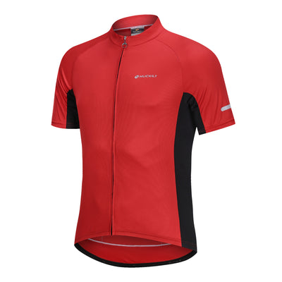 Nuckily MG043 NS355 Half Jersey And Shorts Set - Red - Cyclop.in