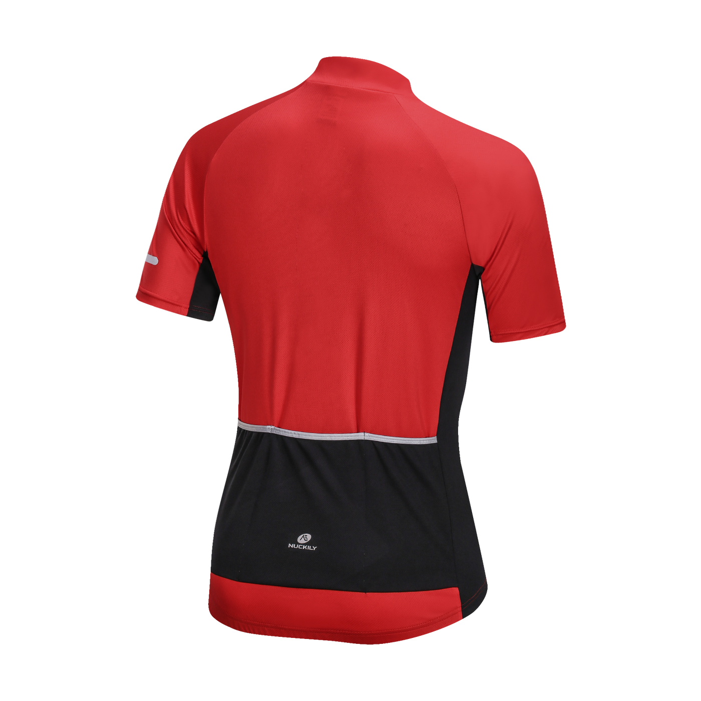 Nuckily MG043 NS355 Half Jersey And Shorts Set - Red - Cyclop.in