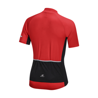 Nuckily MG043 NS355 Half Jersey And Shorts Set - Red - Cyclop.in
