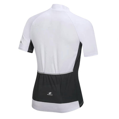 Nuckily MG043 NS355 Half Jersey And Shorts Set - White - Cyclop.in