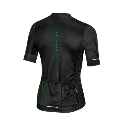 Nuckily MG045 Short Sleeve Cycling Jersey - Green - Cyclop.in