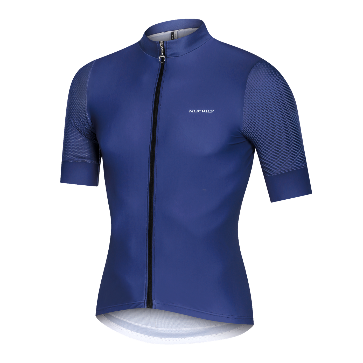 Nuckily MG054 Short Sleeve Cycling Jersey - Blue - Cyclop.in