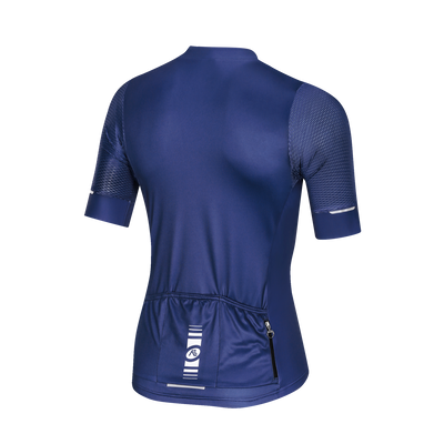 Nuckily MG054 Short Sleeve Cycling Jersey - Blue - Cyclop.in