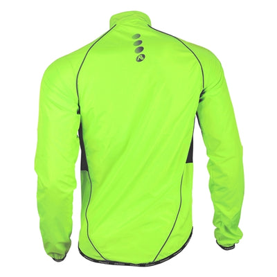 Nuckily MJ004 Long Sleeve Cycling Rain/Wind Protector Jersey - Cyclop.in