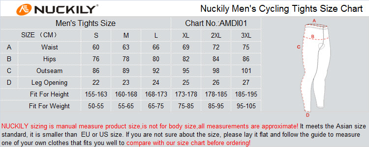 Nuckily MM003 Multi Level Gel Pad Padded Cycling Pants For Long Distance Rides - Cyclop.in