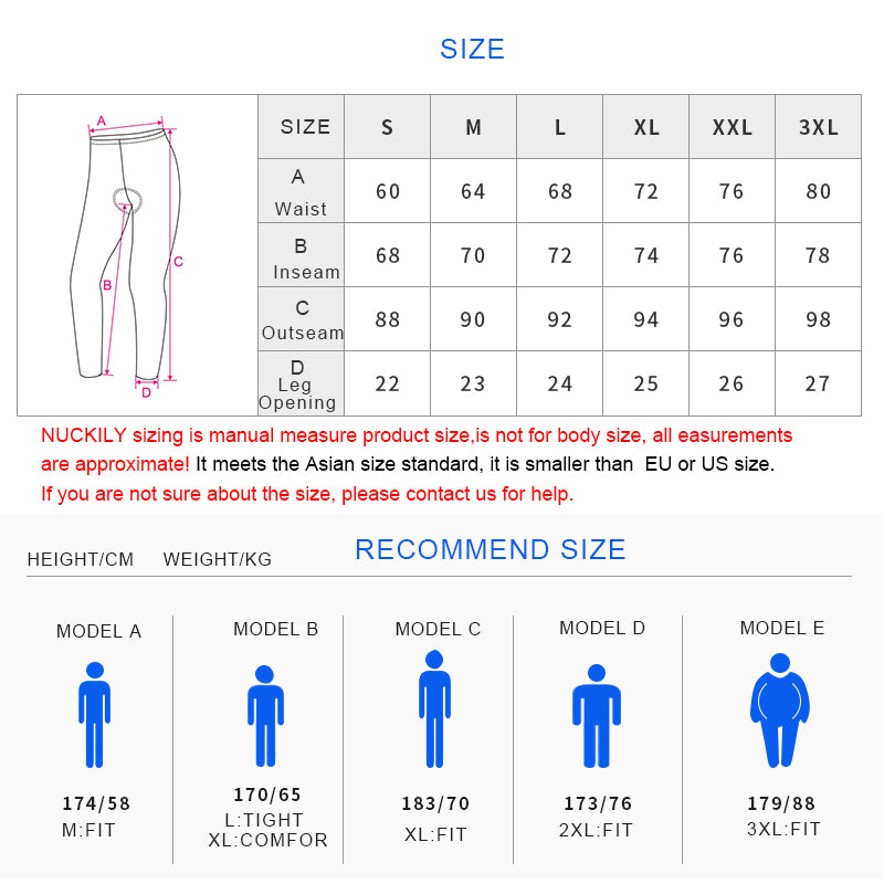 Nuckily MM008 Multi Level Gel Padded Pants for Long Distance Rides - Cyclop.in