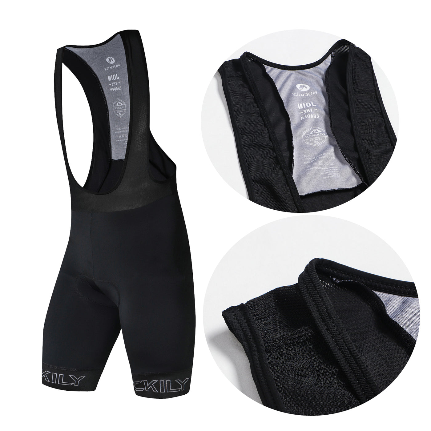 Nuckily Mycycology MV001 Gel Padded Cycling Bib Shorts - Cyclop.in
